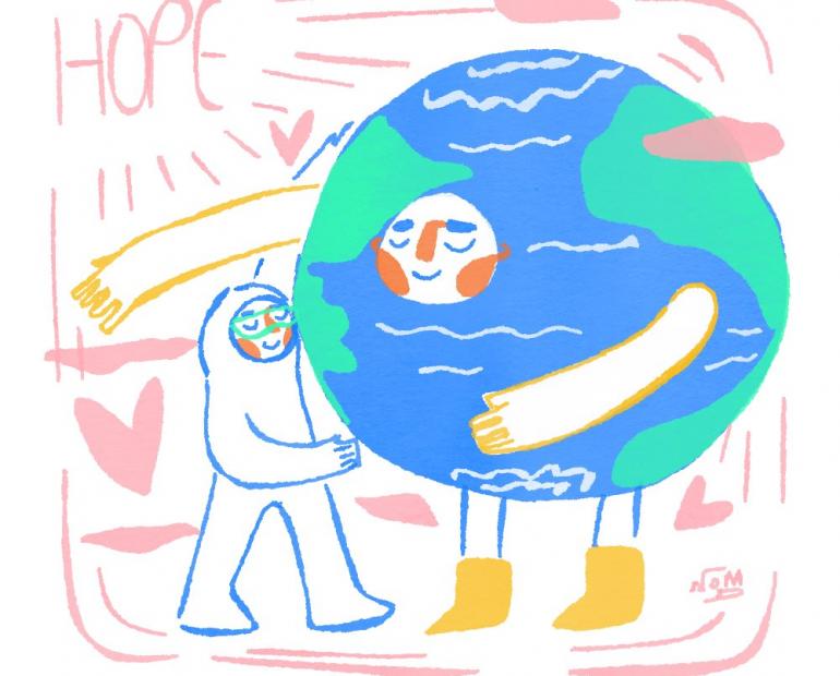 humanity medical workers planet heroes hope