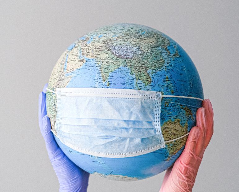 World in a mask