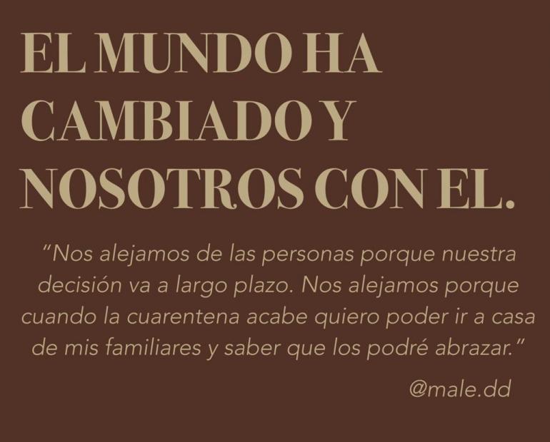 El mundo ha cambiado y nosotros con él.