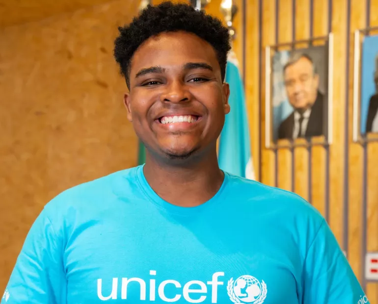 Erick, UNICEF Brazil Youth Advocate