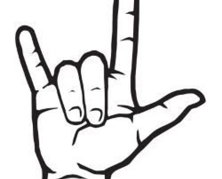 I love you in Sign Language