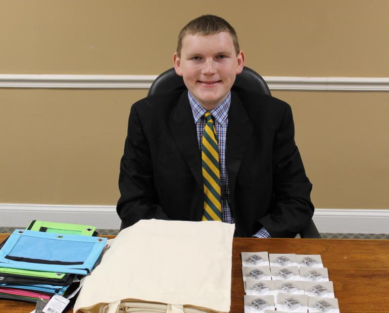Sean Schrader as a Millennium Fellow