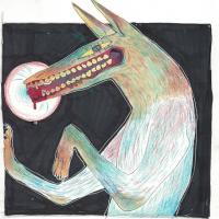 wolf painting 
