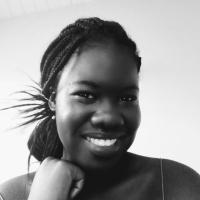 Imani smiling