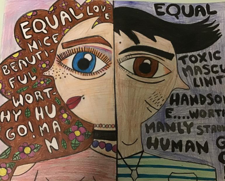 My artwork of both genders.