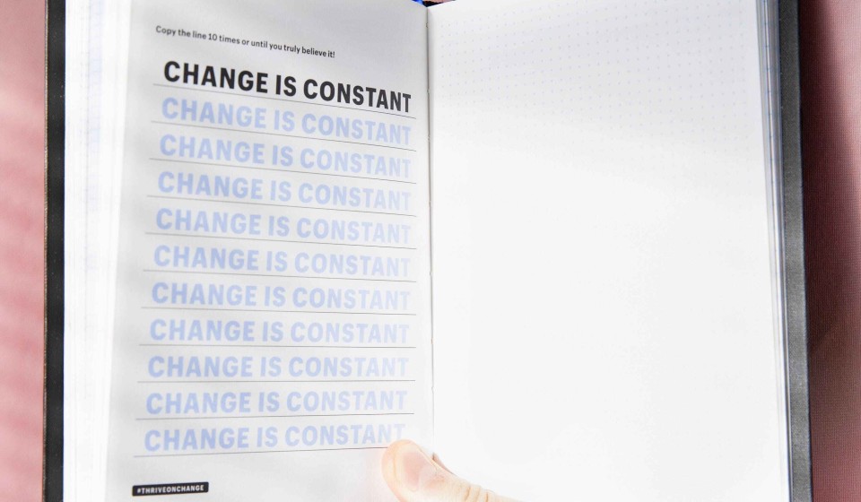 #Notebook reminding us that change is constant 