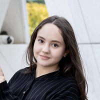 Meryem poses for a photo