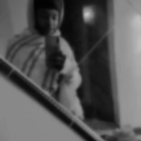 A mirror selfie image by Refentse Sethibang.