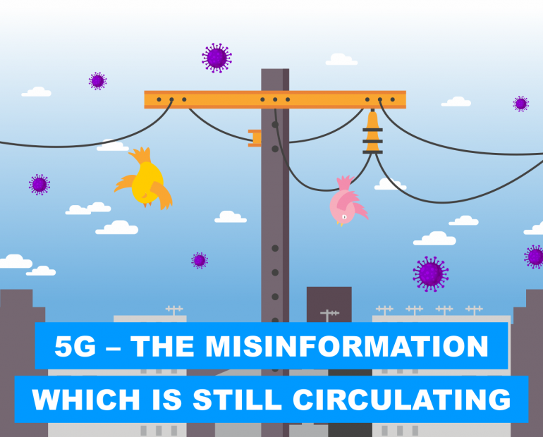 Graphic about 5g misinformation